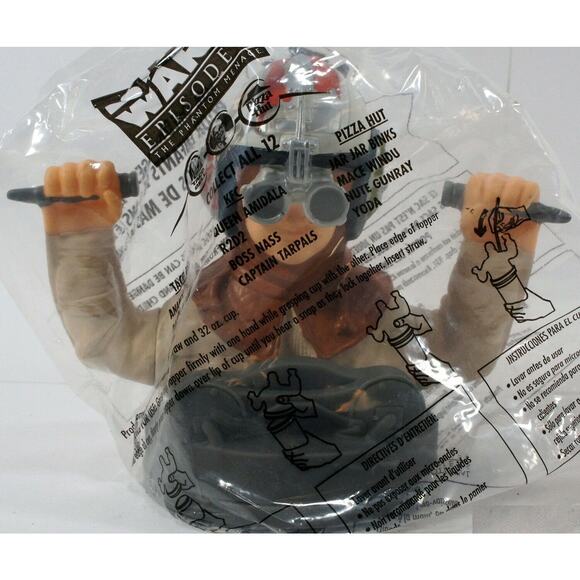 Star Wars Episode 1 Phantom Menace 1999 Cup Lid Anikin Skywalker - Picture 1 of 1